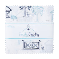 Simply Country - 5 Inch Stacker - Charm Pack - Tasha Noel - Riley Blake Designs - 5-13410-42