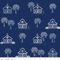 Simply Country Fabric - Main Navy - Tasha Noel - Riley Blake Designs - C13410-NAVY