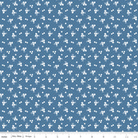 Simply Country Fabric - Floral Denim - Tasha Noel - Riley Blake Designs - C13416-DENIM