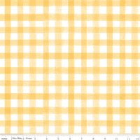 Homemade Fabric Gingham Sunshine by Echo Park Paper Co for Riley Blake Designs C13721-SUNSHINE
