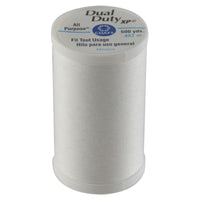Coats & Clark Dual Duty XP All Purpose Polyester Thread - White