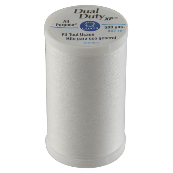 Coats & Clark Dual Duty XP All Purpose Polyester Thread - White