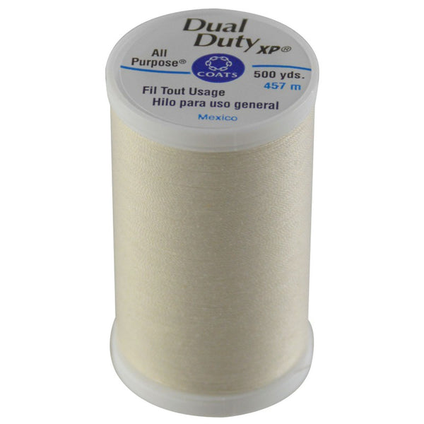Coats & Clark Dual Duty XP All Purpose Polyester Thread - Natural