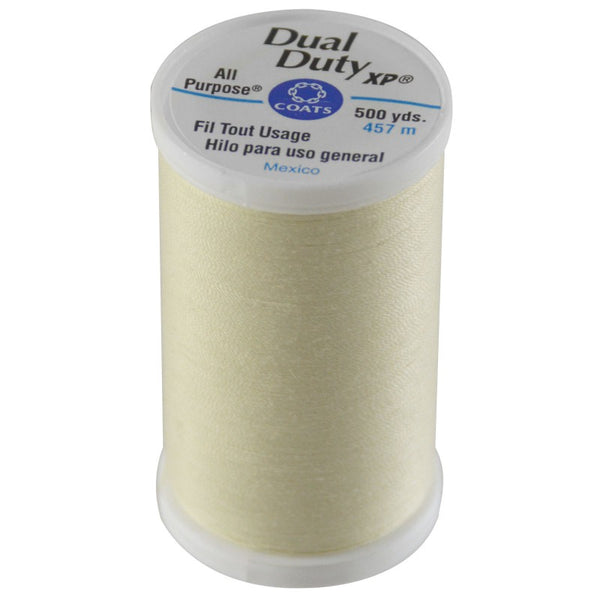 Coats & Clark Dual Duty XP All Purpose Polyester Thread - Cream
