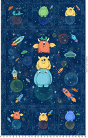 Space Monsters Fabric Panel - Maywood Studio