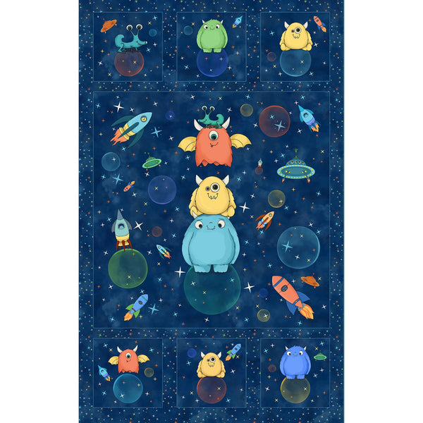 Space Monsters Panel by Maywood Studio