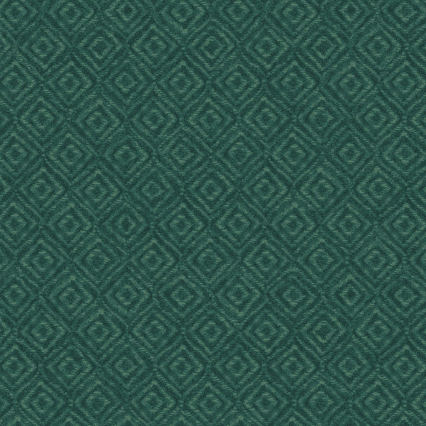 Woolies Flannel Fabric - On Point Teal - Bonnie Sullivan - MASF9422-Q - Maywood Studio