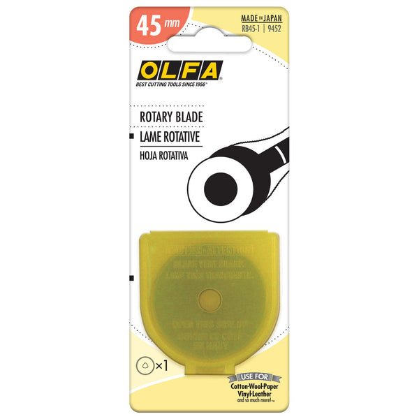 OLFA Rotary Blade - 45mm - Single Blade - RB45-1