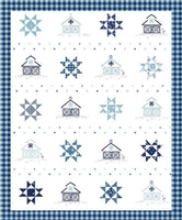 Simply Country Fabric Stars Quilt Panel by Tasha Noel for Riley Blake Designs P13419-PANEL