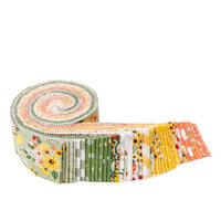Homemade Fabric Rolie Polie Jelly Roll by Echo Park Paper Co for Riley Blake Designs
