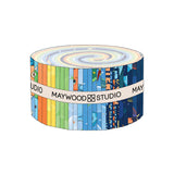 Space Monsters Fabric - Jelly Roll - 2.5 Inch Strips - Maywood Studio