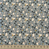 Peanuts Fabric - Snoopy & Woodstock Playing Fabric - Springs Creative Fabric