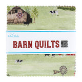 Barn Quilts Fabric 5 Inch Stacker Charm Pack by Tara Reed for Riley Blake Designs 5-11050-42