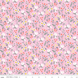 Easter Egg Hunt Floral Pink C10274-PINK Quilting Fabric