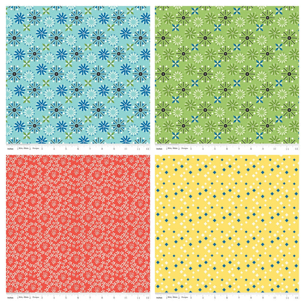 FCF Bundle - Fat Quarter: Oh Happy Day by Sandy Gervais for Riley Blake  Designs – Flat Creek Fabric