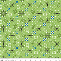 Oh Happy Day Florals Green C10311-GREEN Quilting Fabric