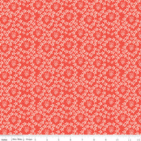 Oh Happy Day Daisies Red C10313-RED Quilting Fabric
