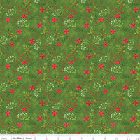 Snowed In Berries Treetop Fabric C10812-TREETOP Quilting Fabric