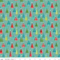 Snowed In Fabric Trees Glacier C10814-GLACIER Quilting Fabric