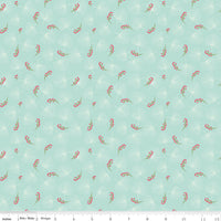 Enchanted Meadow Fabric Pine Needles Songbird by Beverly McCullough for Riley Blake Designs C11552-SONGBIRD