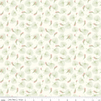 Enchanted Meadow Fabric Pine Needles Vintage White by Beverly McCullough for Riley Blake Designs C11552-VINTAGEWHITE