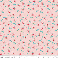 Enchanted Meadow Fabric Bouquets Pink by Beverly McCullough for Riley Blake Designs C11553-PINK