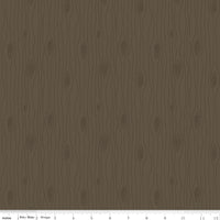 Love You S'more Fabric Bark Brown by Gracey Larson for Riley Blake Designs C12145-BROWN