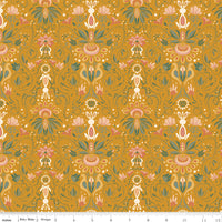 Elegance Fabric Main Gold by Corinne Wells of Frannie B Quilt Co of Frannie B Quilt Co for Riley Blake Designs