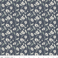 Elegance Fabric Ethereal Navy by Corinne Wells of Frannie B Quilt Co for Riley Blake Designs C12225-NAVY