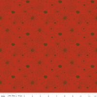 Give Thanks Flowers Red (C9521-RED) Quilting Fabric
