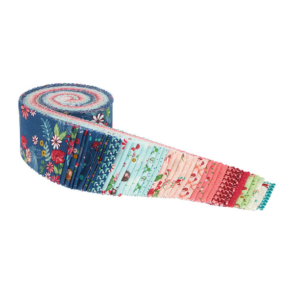 Enchanted Meadow Rolie Polie Jelly Roll by Beverly McCullough for Riley Blake Designs