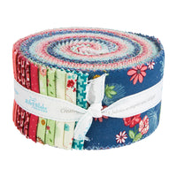 Enchanted Meadow Rolie Polie Jelly Roll by Beverly McCullough for Riley Blake Designs