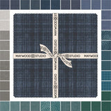 Stormy Seas 10 Inch Squares - Layer Cake - Woolies Flannel - Bonnie Sullivan - Maywood Studio