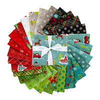 Snowed In Fabric Fat Quarter Bundle FQ-10810-26 Quilting Fabric